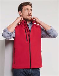 GILET SOFTSHELL UOMO 340 g/m²